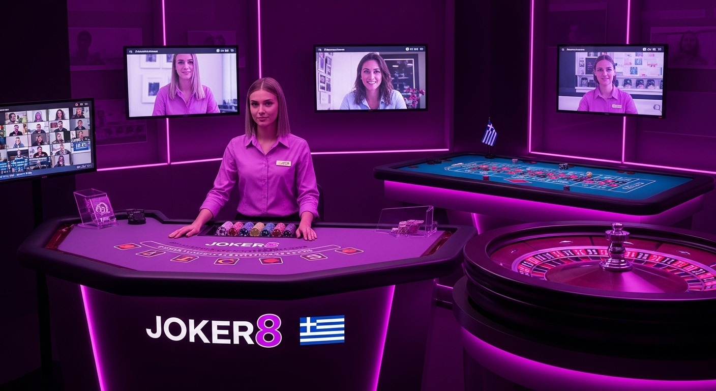 Ζωντανή εμπειρία καζίνο joker 8 καζινο