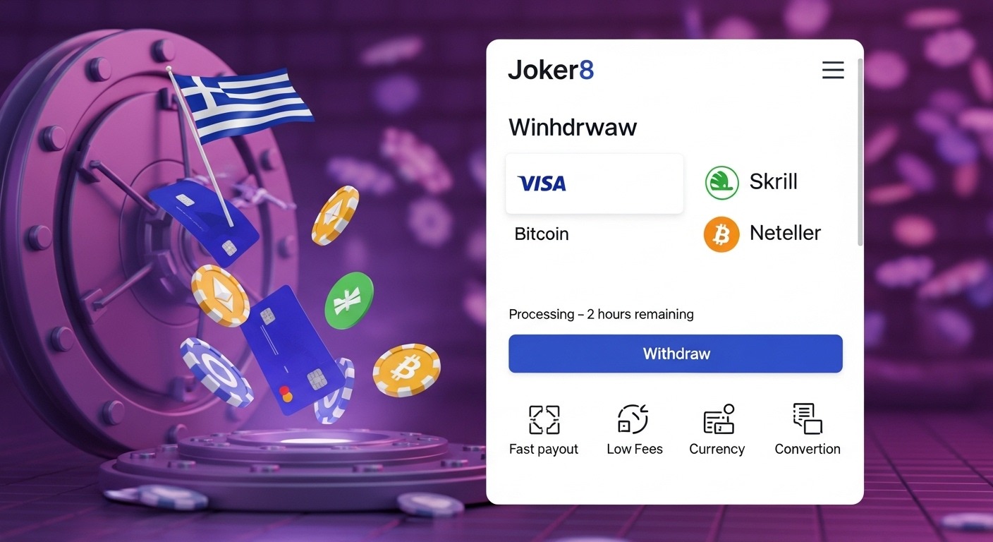 Πληρωμές και Αναλήψεις joker 8 casinos